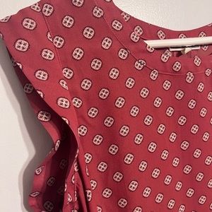 Sz Small Pleione flutter sleeve top